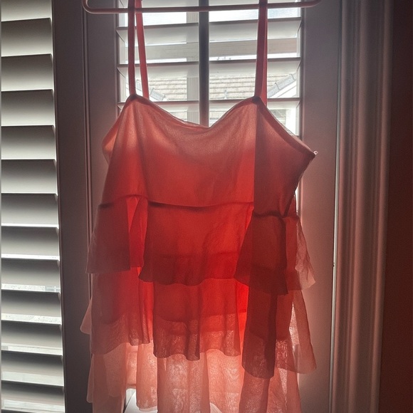 Pink Summer Ruffle Top - Picture 2 of 2